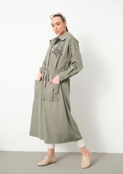 PRESTİJ TRENÇ YEŞİL PRESTİJ TRENÇ YEŞİL