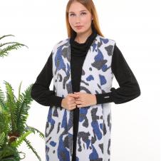 HANIM SULTAN ELBİSE YELEK TAKIM SAKS
