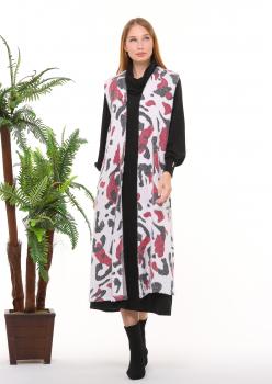 HANIM SULTAN ELBİSE YELEK TAKIM VİŞNE HANIM SULTAN ELBİSE YELEK TAKIM VİŞNE