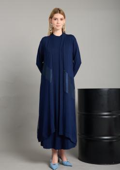 FİLE DETAYLI İÇLİ DIŞLI TAKIM LACİVERT FİLE DETAYLI İÇLİ DIŞLI TAKIM LACİVERT