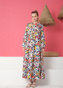 PALET PAMUK VİSKON ELBİSE PALET PAMUK VİSKON ELBİSE